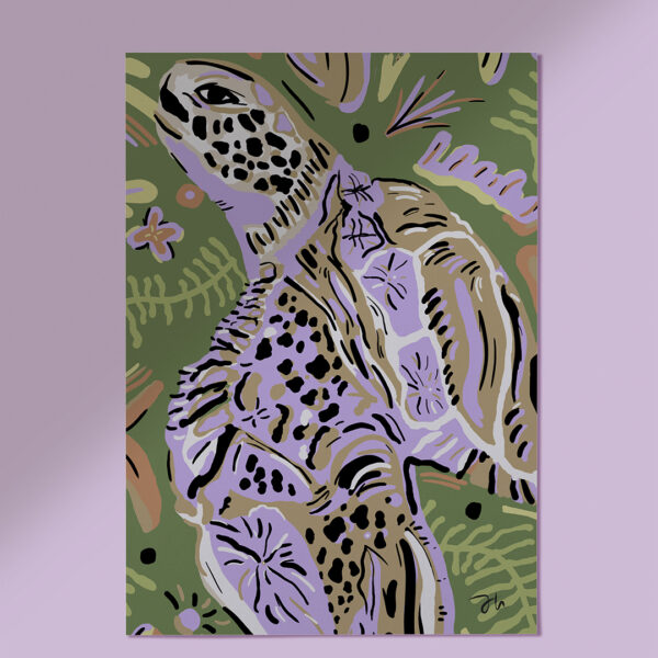 Tortuga Verde Poster